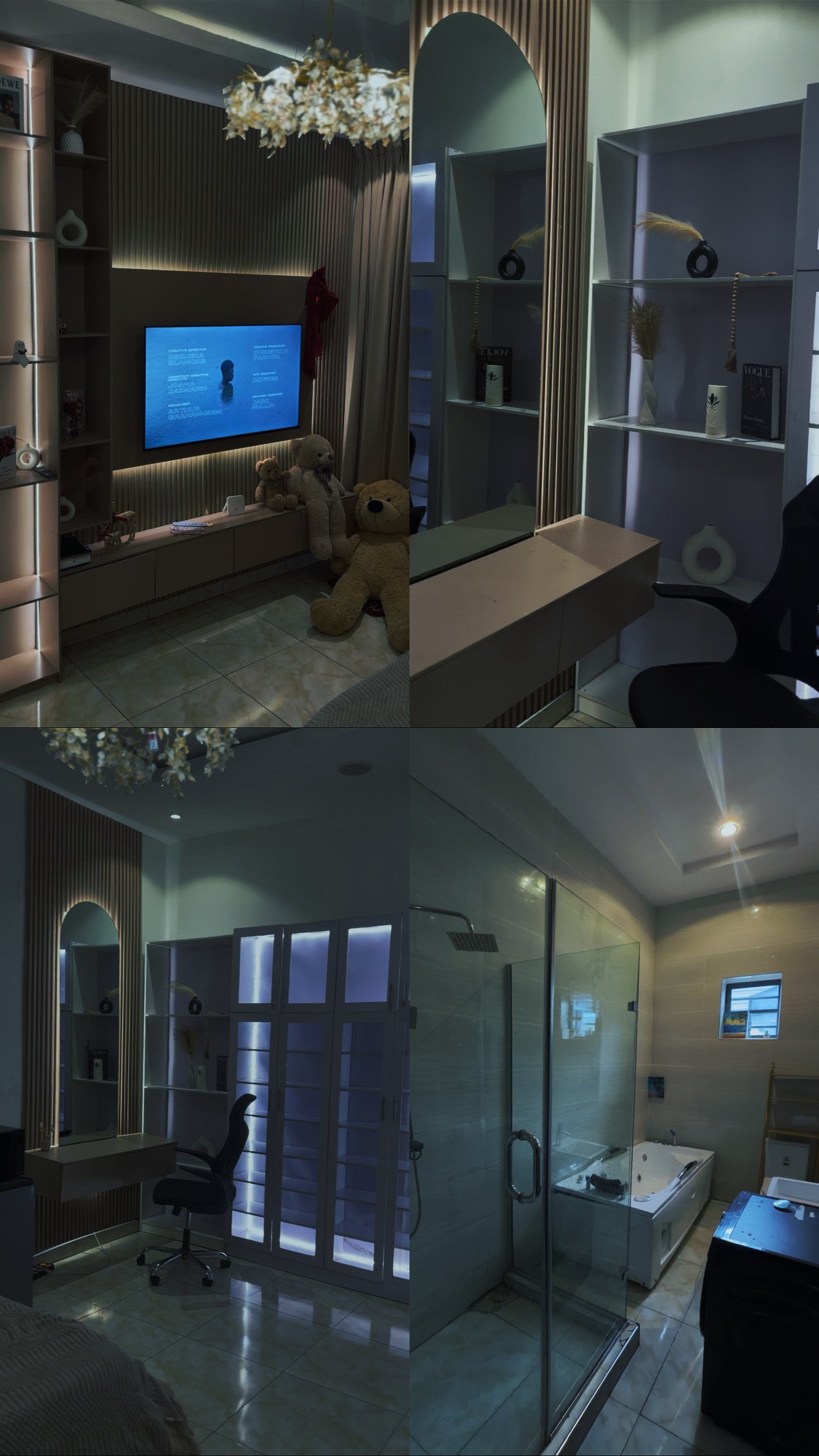 Luxury Single master bedroom with jacuzzi / shared apartment
